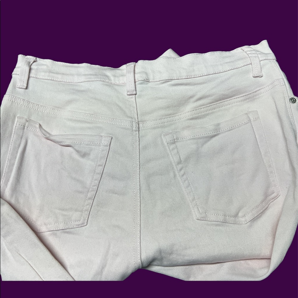 Girls Size 10 Gloria Vanderbilt Amanda Pink Jeans - Excellent Condition - Picture 4 of 5